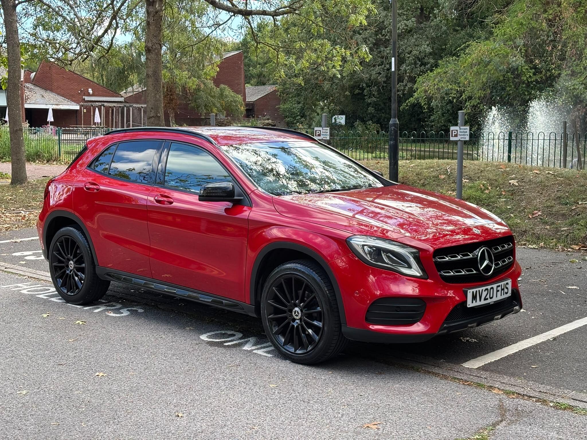2020 Mercedes-Benz Gla in Red for sale