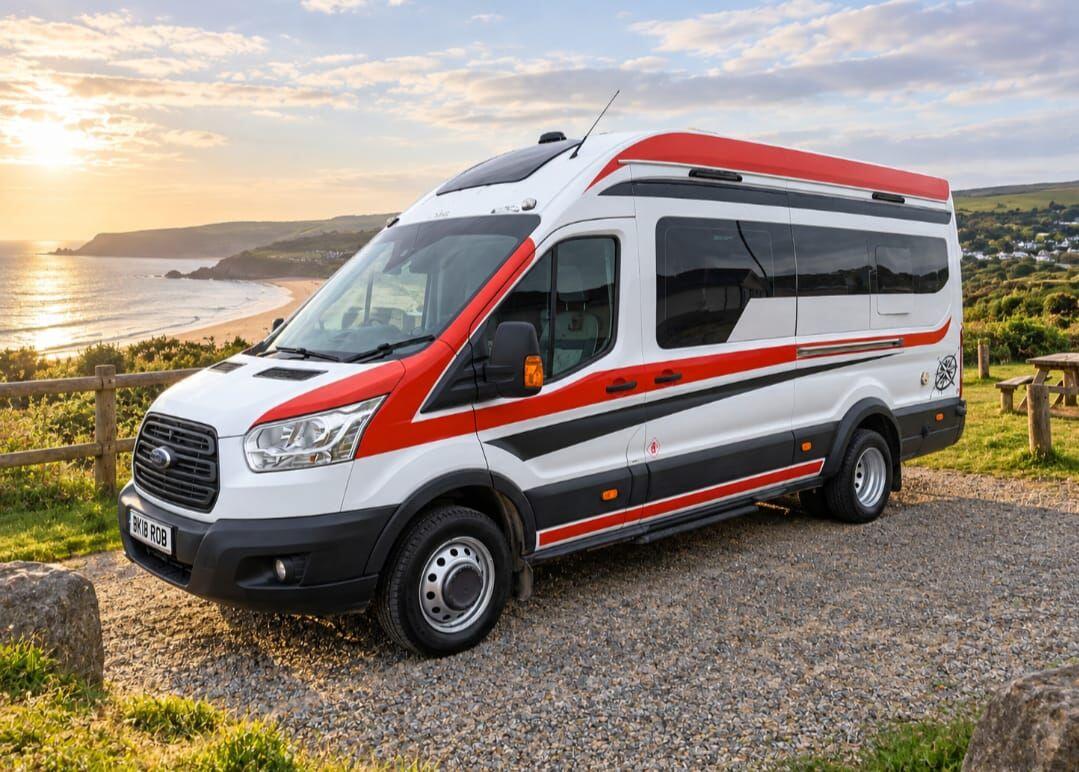 2016 White Ford Transit campervan for sale for £29,995 in PORT TALBOT, WEST GLAMORGAN