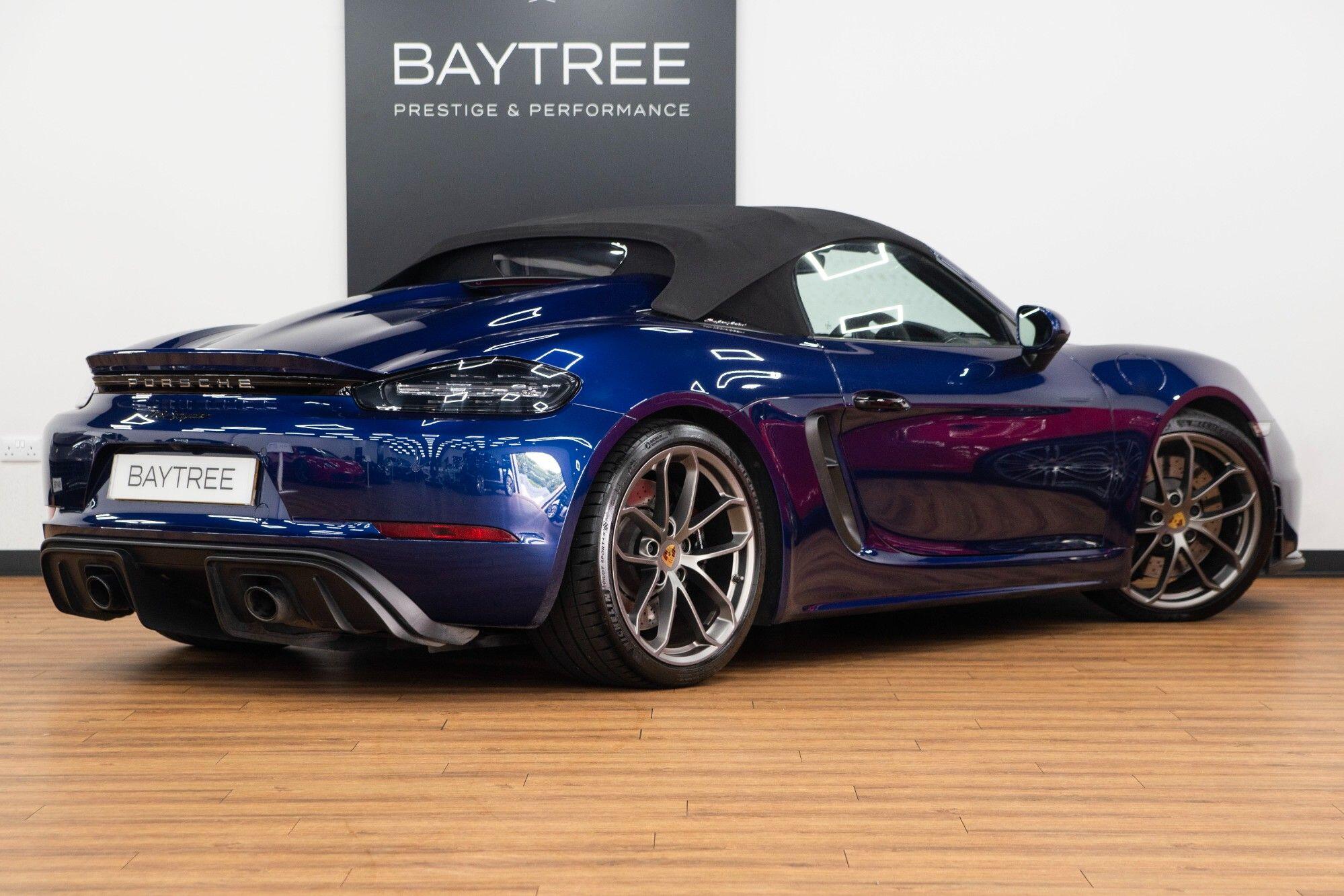Porsche 718 Spyder view 48