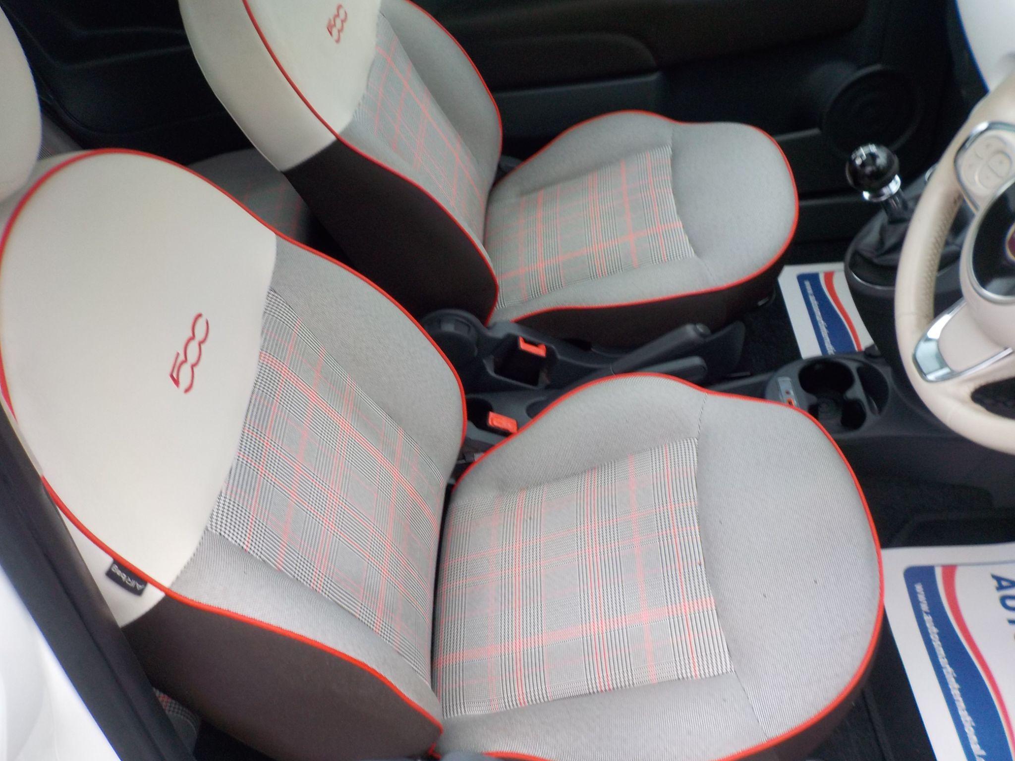 Fiat 500 1.2 Lounge Euro 6 (s/s) 3dr