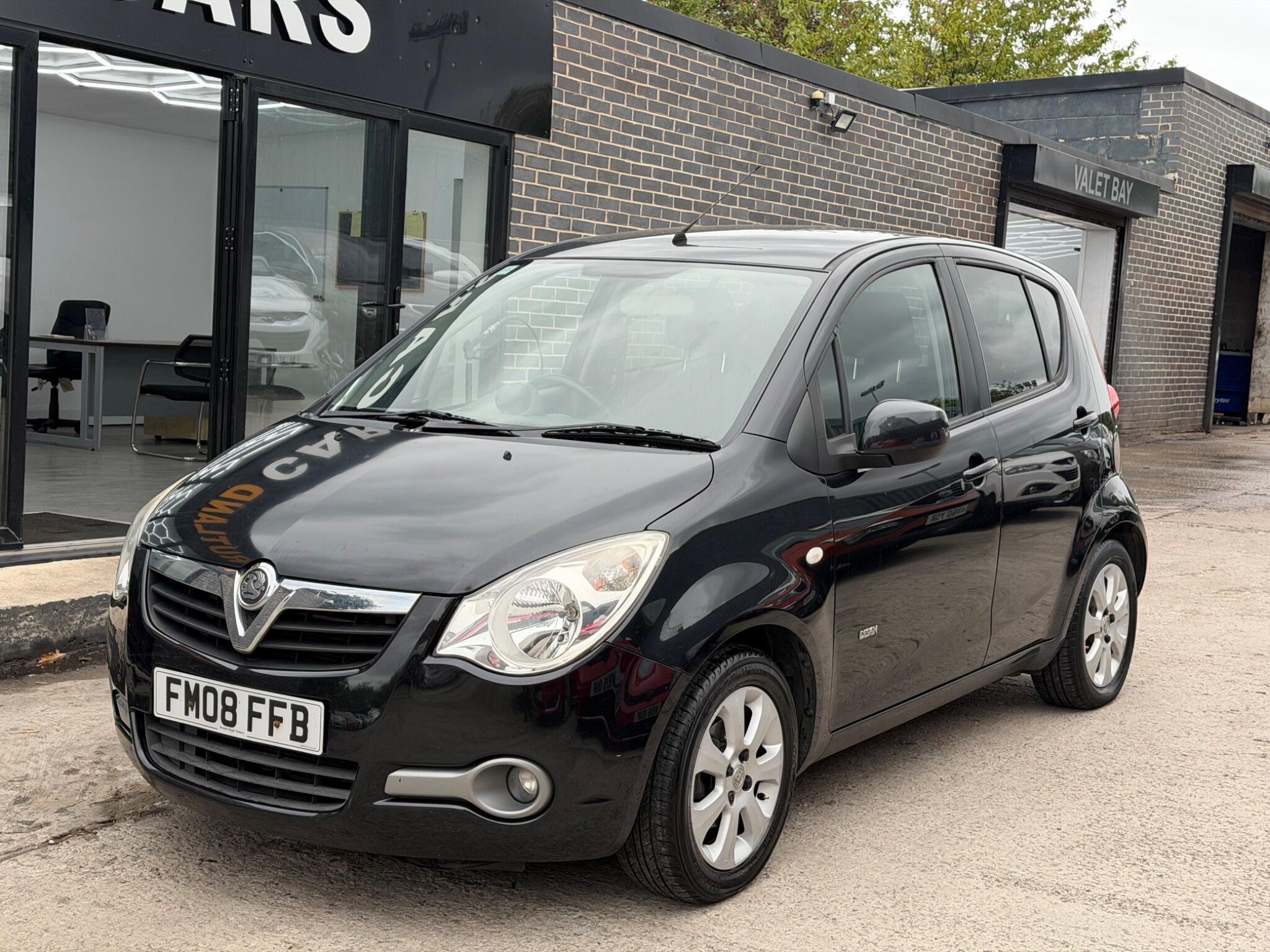 2008 Vauxhall Agila in Black for sale