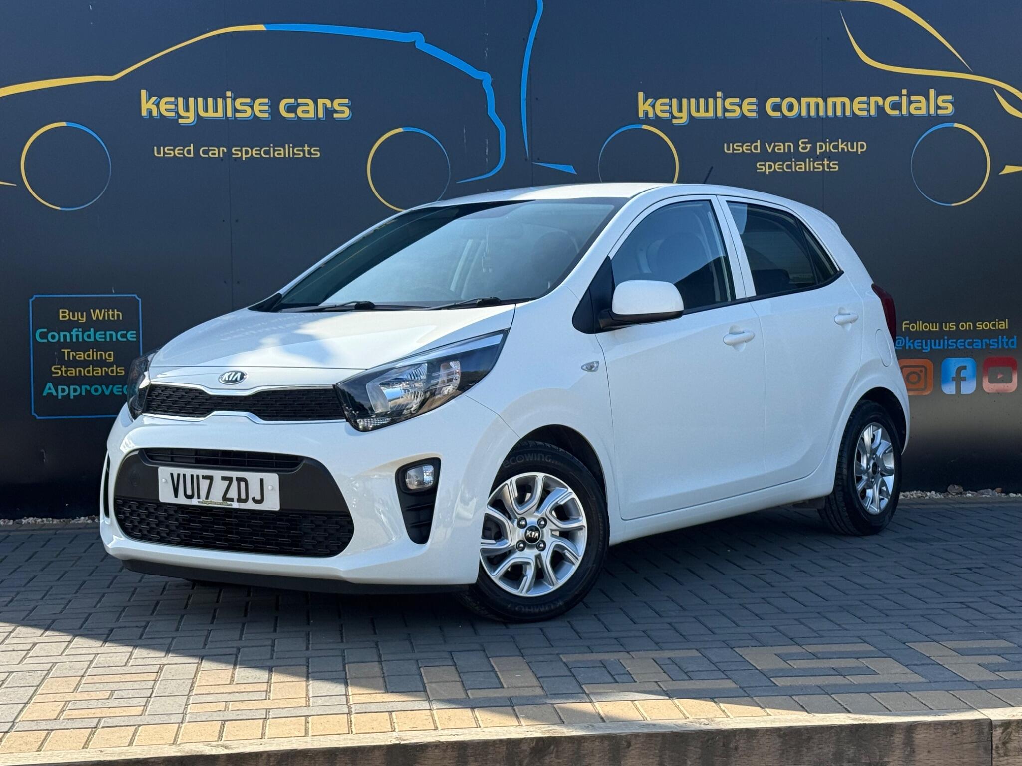 2017 Kia Picanto in White for sale