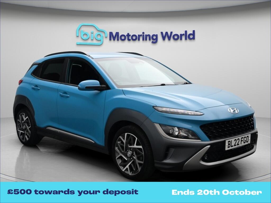  2022 Hyundai Kona 1.6 Gdi Hybrid Premium 5dr Dct   