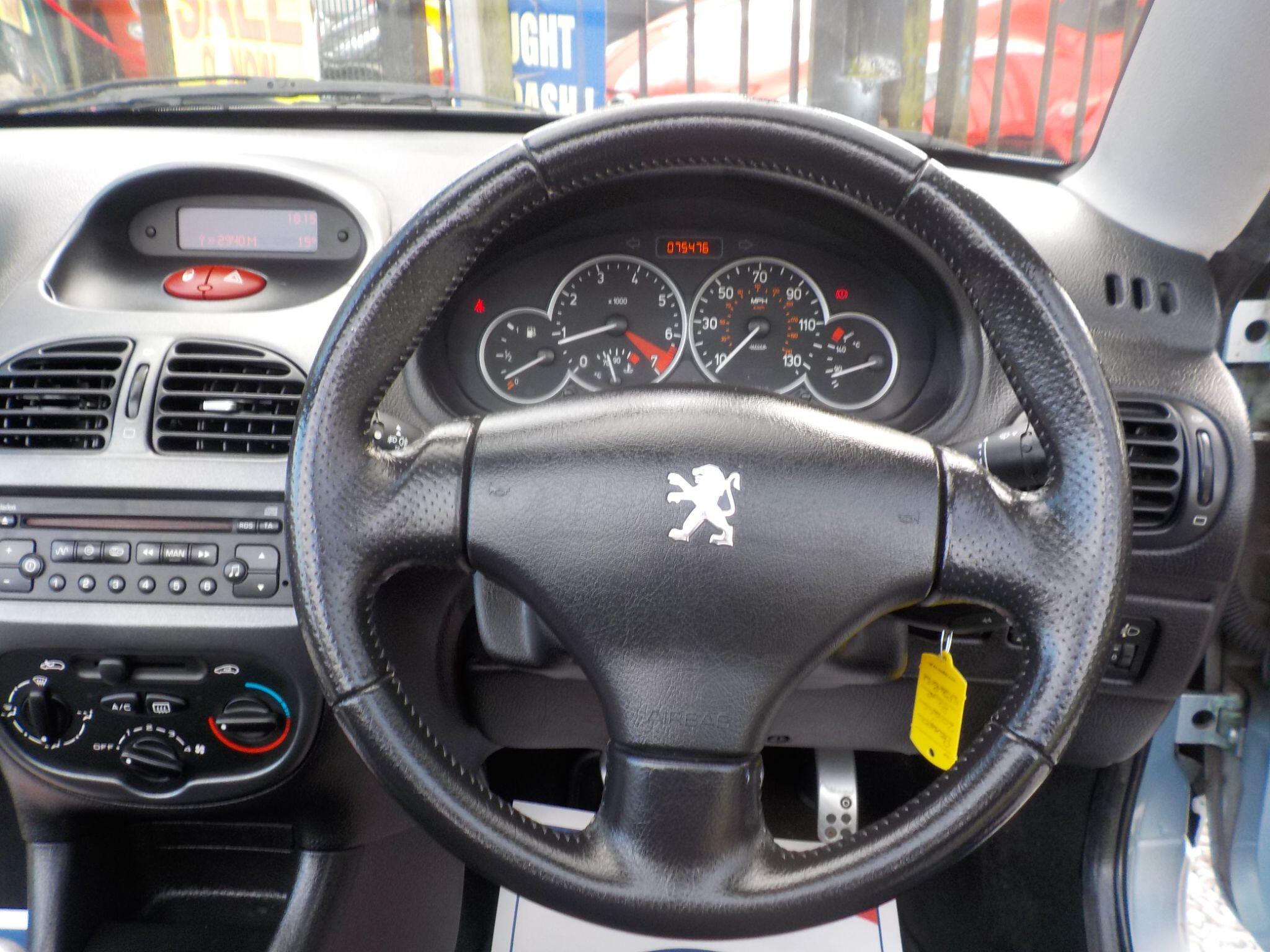 Peugeot 206 CC 1.6 Allure 2dr (a/c)