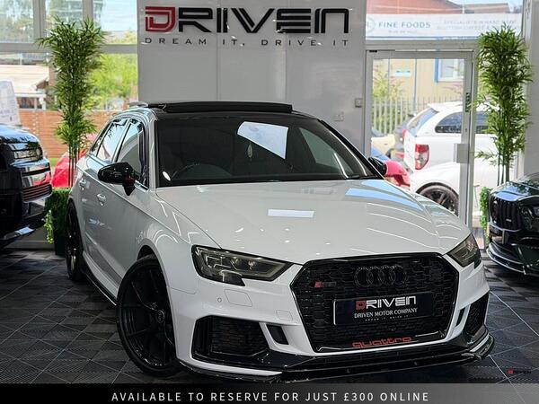 White 2020 Audi RS3 Hatchback All-wheel drive Automatic