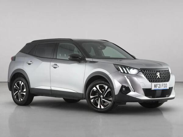 Grey 2021 Peugeot 2008 Estate Front-wheel drive Manual