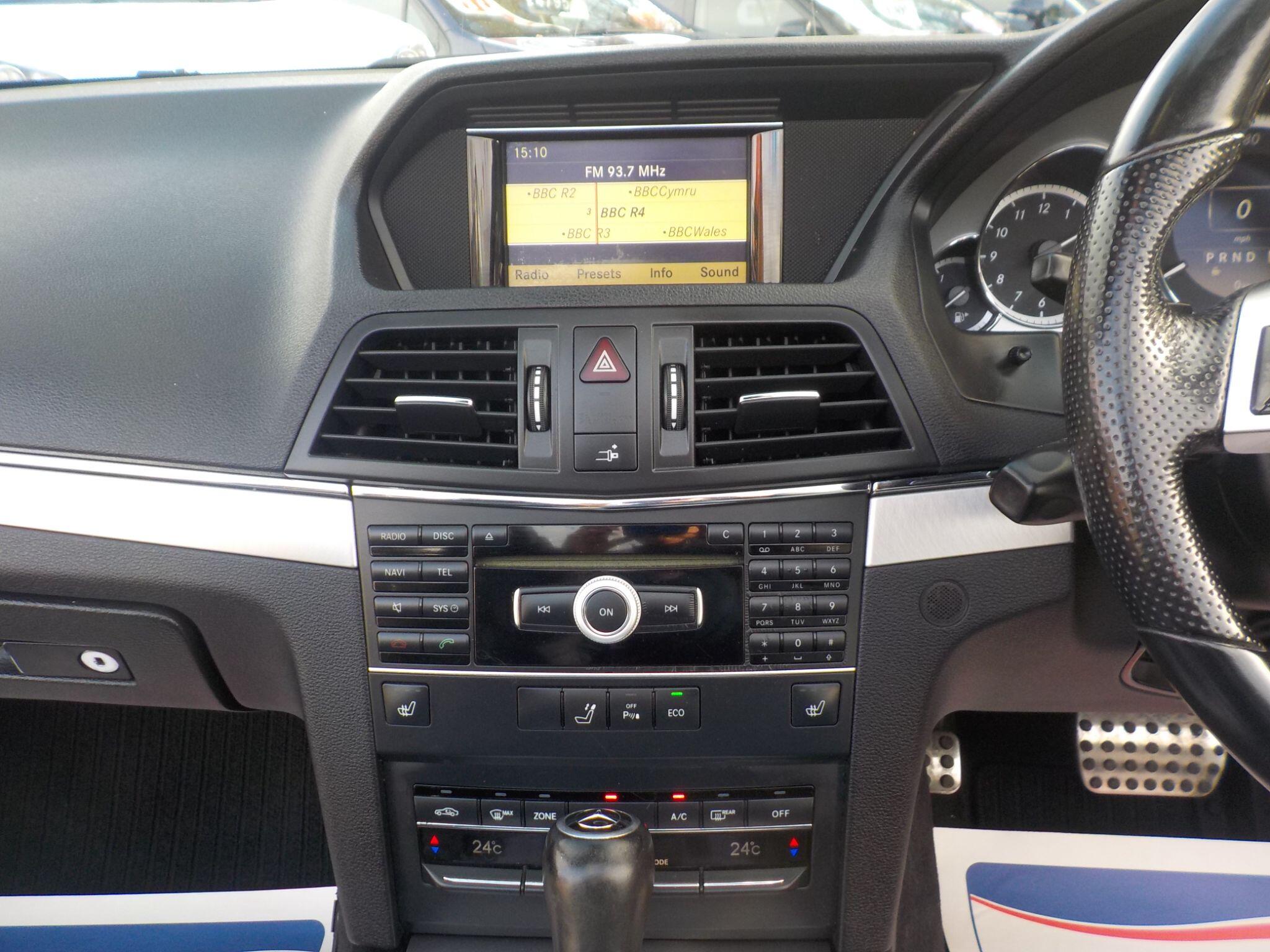 Mercedes-Benz E Class 2.1 E220 CDI BlueEfficiency Sport Edition 125 Cabriolet G-Tronic+ Euro 5 (s/s) 2dr