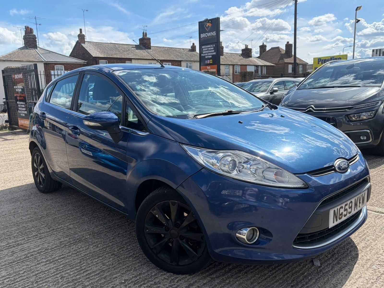 2010 Ford Fiesta in Blue for sale