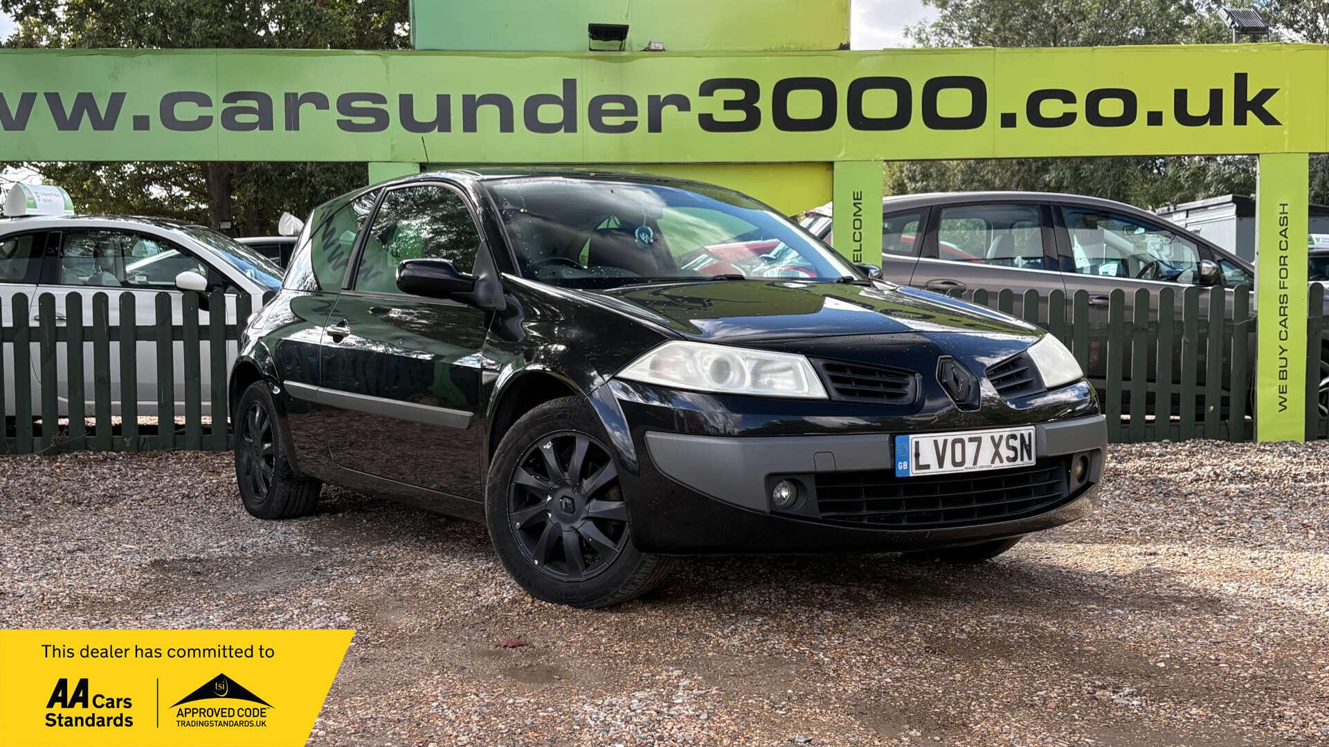 2007 Renault Megane in Black for sale
