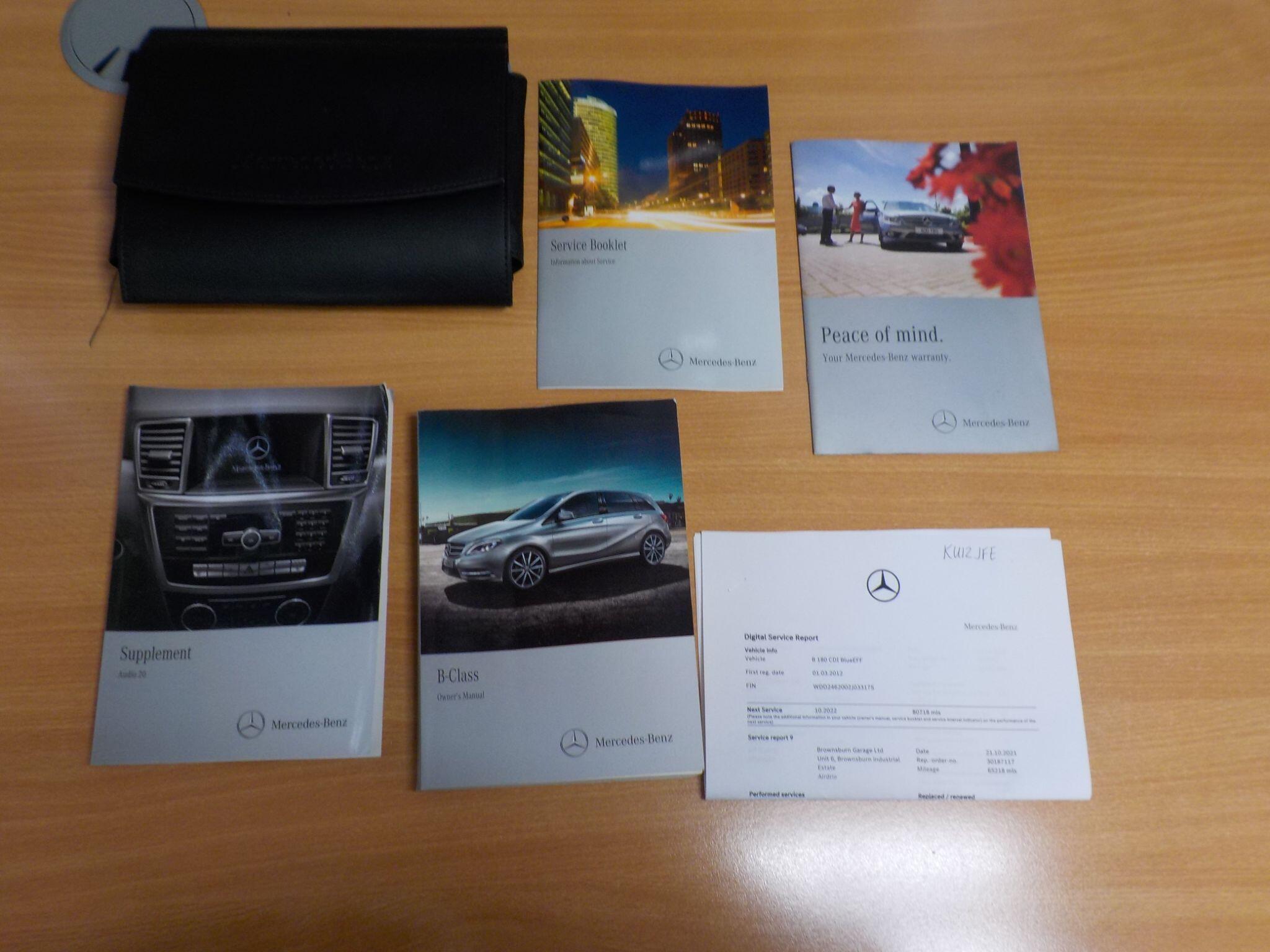 Mercedes-Benz B Class 1.8 B180 CDI BlueEfficiency Sport Euro 5 (s/s) 5dr