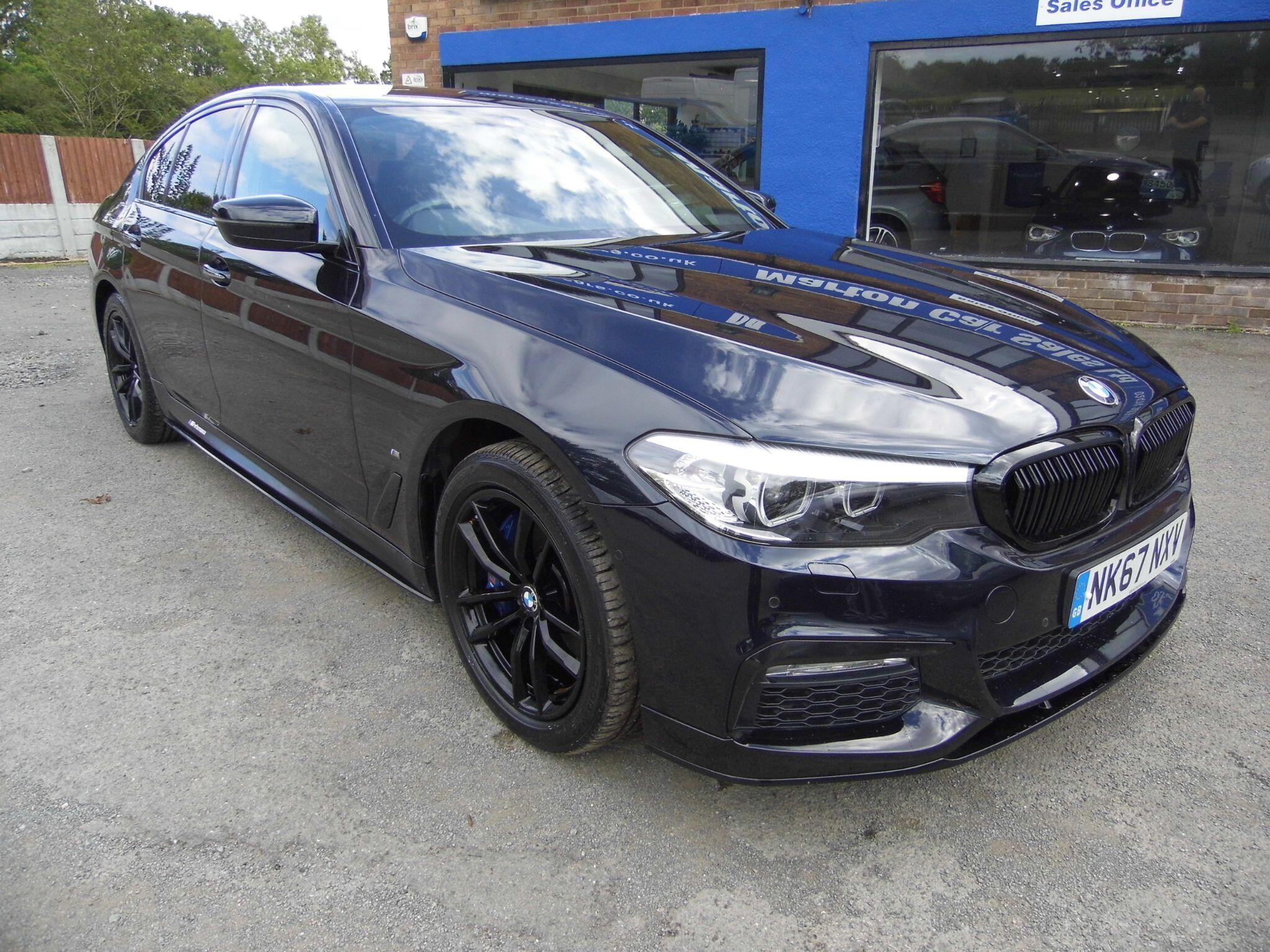 2017 BMW 5 Series in Black for sale