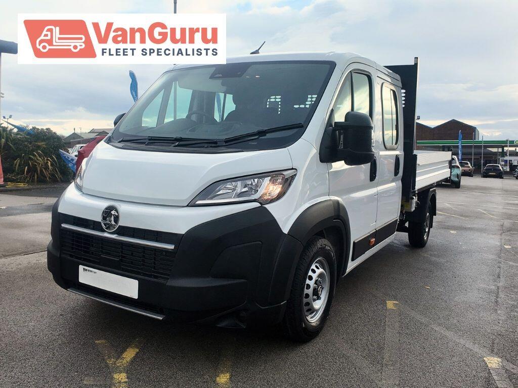 Vauxhall Movano 2.2 CDTi 3500 BiTurbo HD Prime Chassis Double Cab 4dr Diesel Manual L3 H1 Euro 6 (s/s) (140 ps)