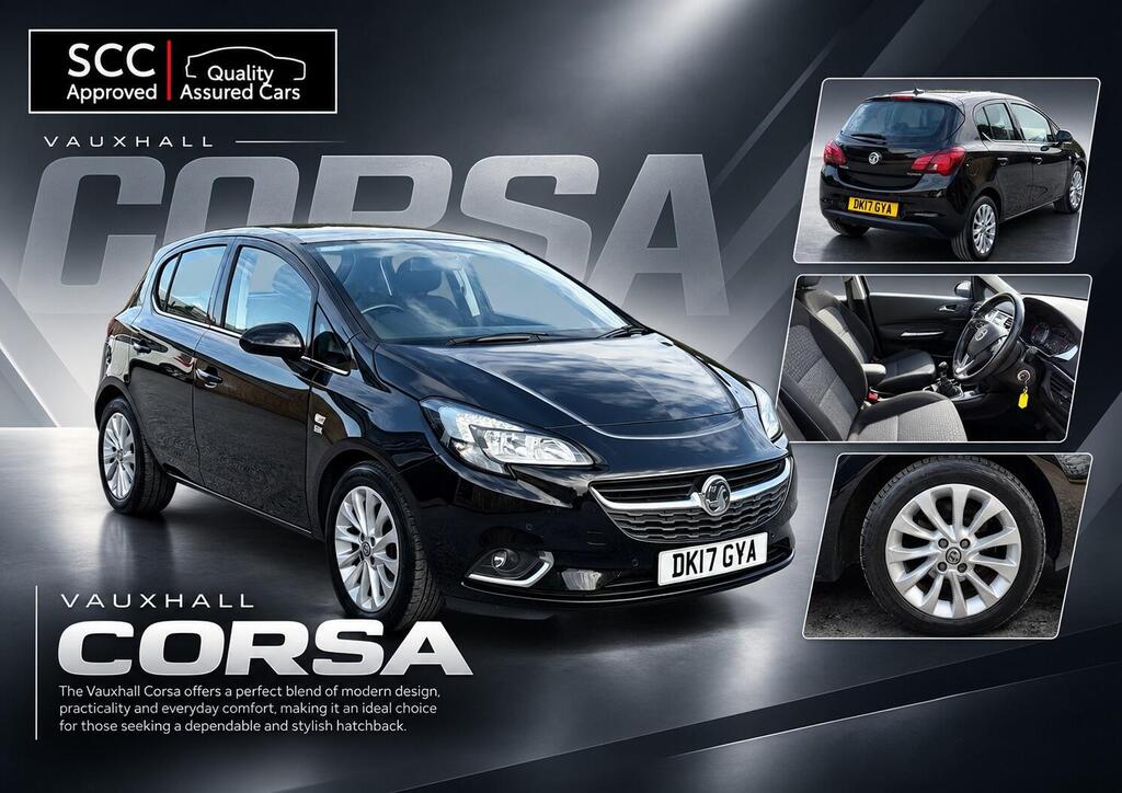 2017 Vauxhall Corsa 1.4i Turbo ecoTEC SE Euro 6 (s/s) 5dr