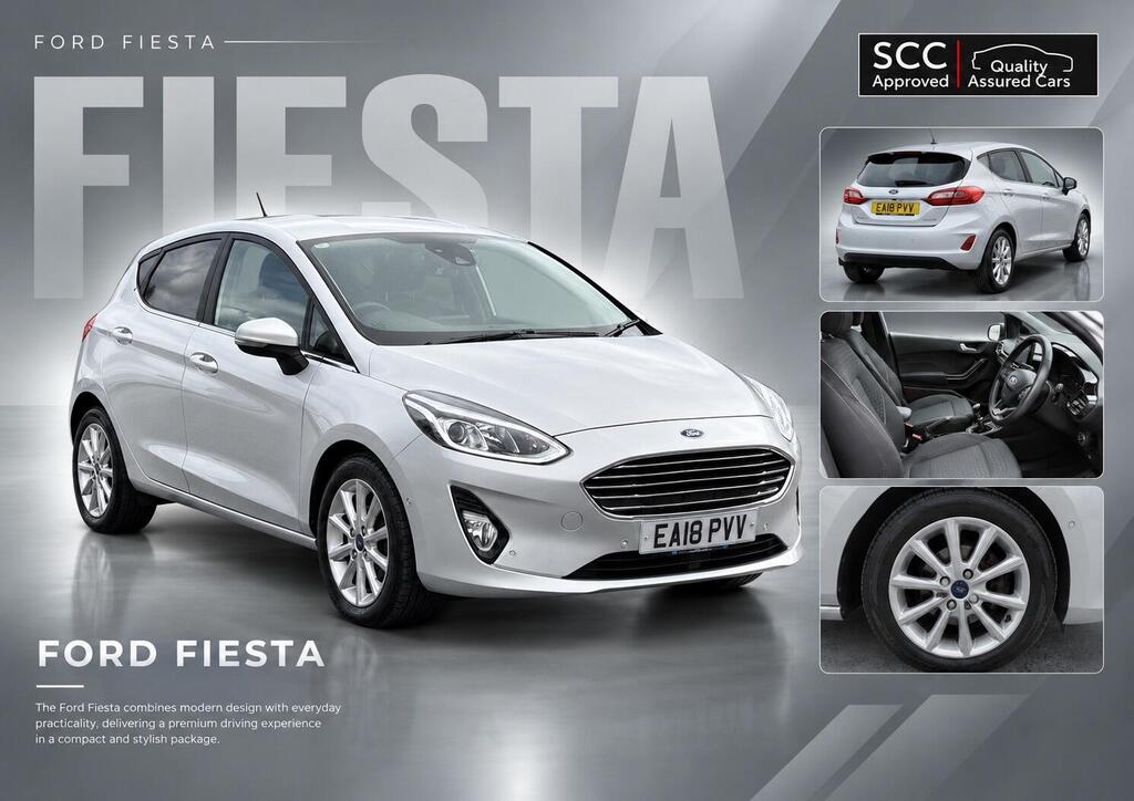 2018 Ford Fiesta 1.0T EcoBoost Titanium Euro 6 (s/s) 5dr