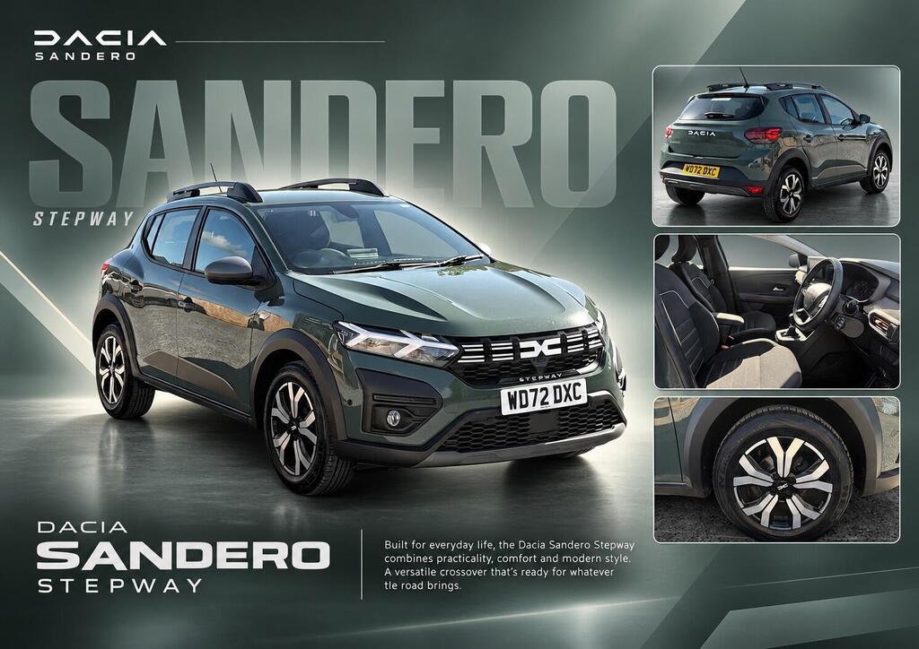 2022 Dacia Sandero Stepway 1.0 TCe Journey CVT Euro 6 (s/s) 5dr