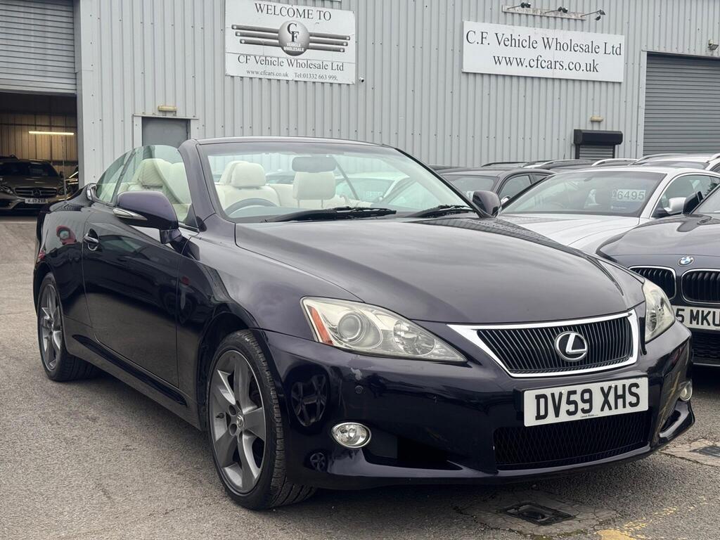 Lexus IS Convertible 2.5 250 SE-I Auto Euro 4 2dr