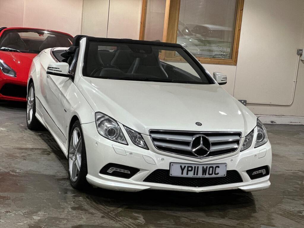 Mercedes-Benz E Class Convertible 3.0 E350 CDI V6 BlueEfficiency Sport Cabriolet G-Tronic Euro 5 2dr