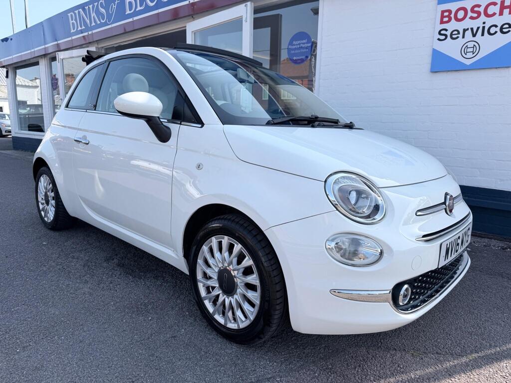Fiat 500C Convertible 1.2 ECO Lounge Euro 6 (s/s) 2dr