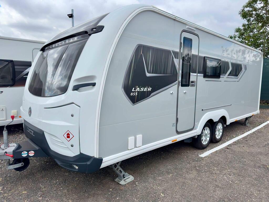 Coachman Laser Xcel Tourer L shaped seating - E&P Auto Levelling System