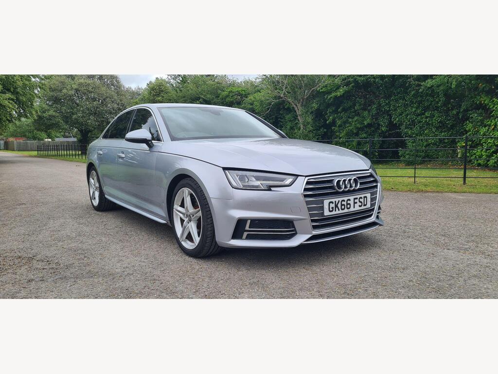 Audi A4 Saloon 2.0 TDI S line S Tronic Euro 6 (s/s) 4dr