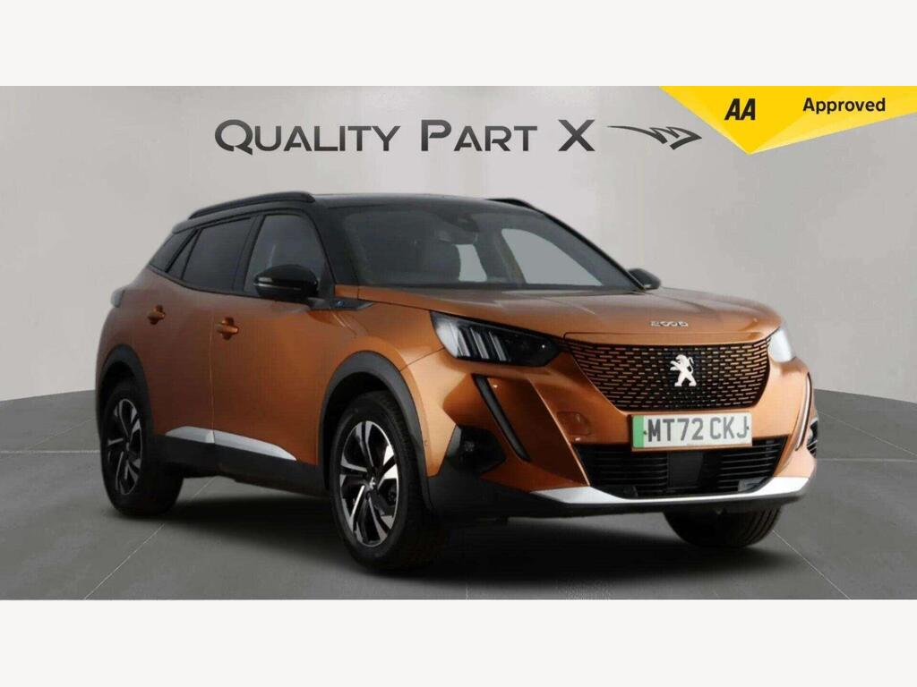 Peugeot E-2008 SUV 50kWh GT Auto 5dr (7kW Charger)
