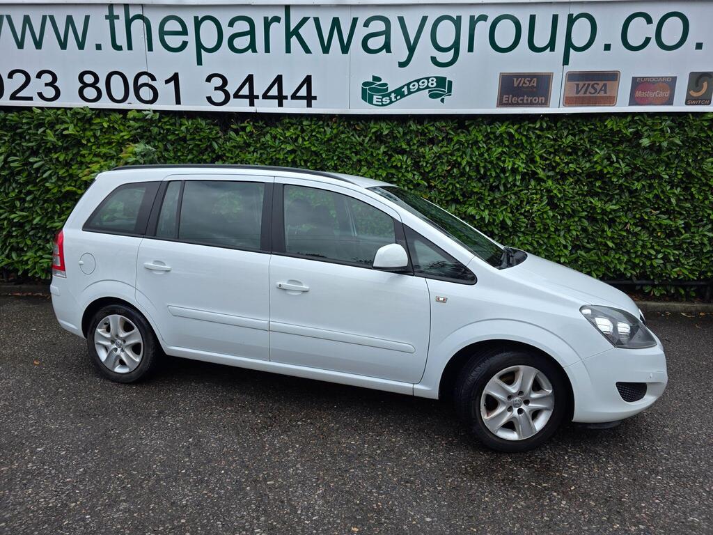 Vauxhall Zafira MPV 1.6 16V Exclusiv Euro 5 5dr