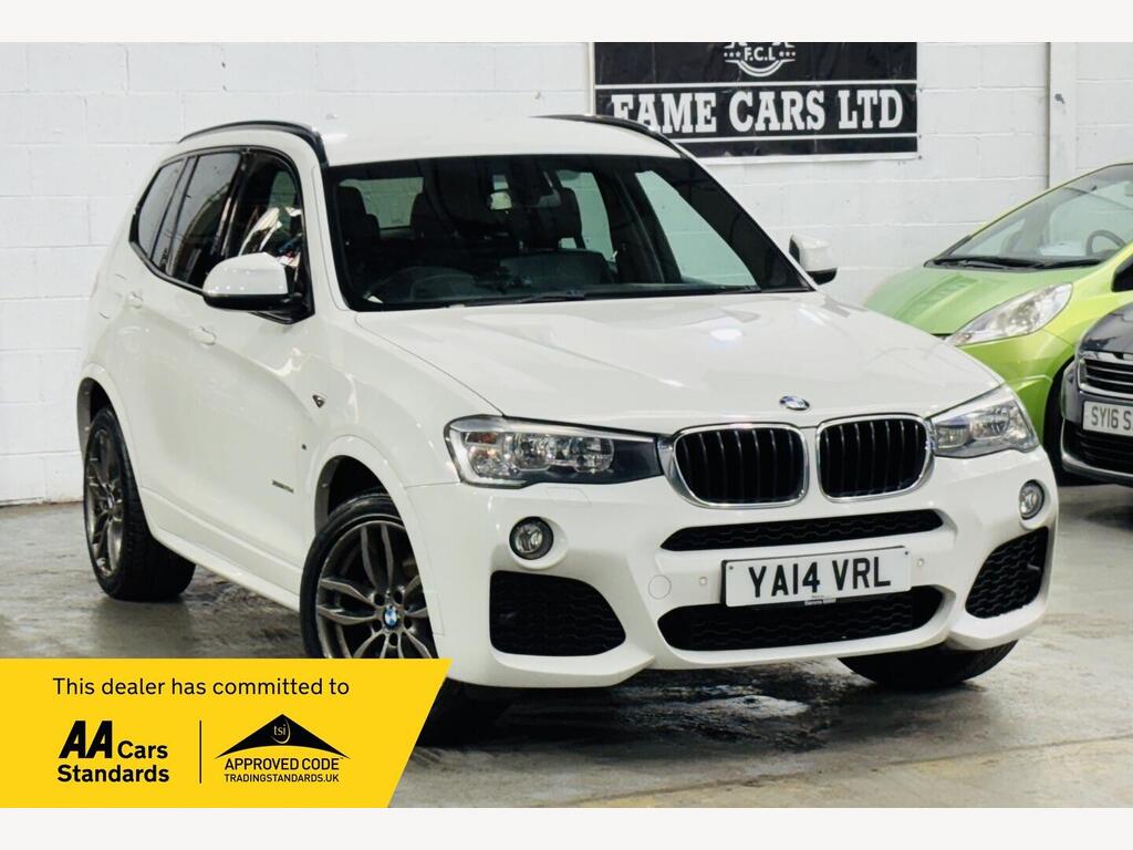 BMW X3 SUV 2.0 20d M Sport Auto xDrive Euro 6 (s/s) 5dr