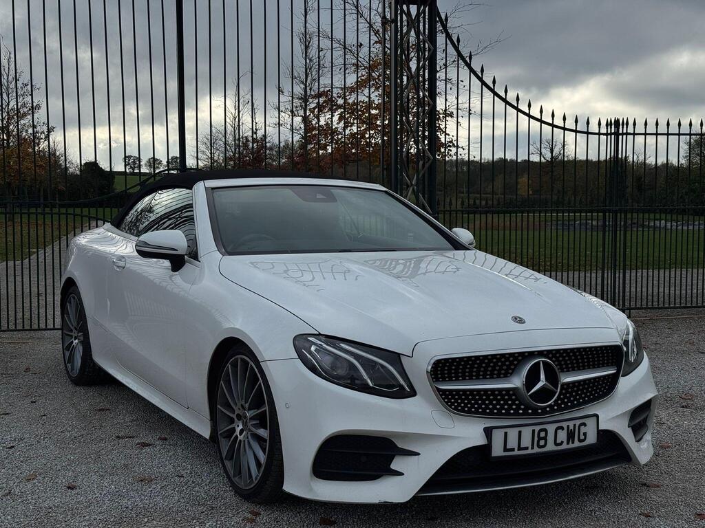 Mercedes-Benz E Class Convertible 2.0 E220d AMG Line (Premium) Cabriolet G-Tronic+ Euro 6 (s/s) 2dr