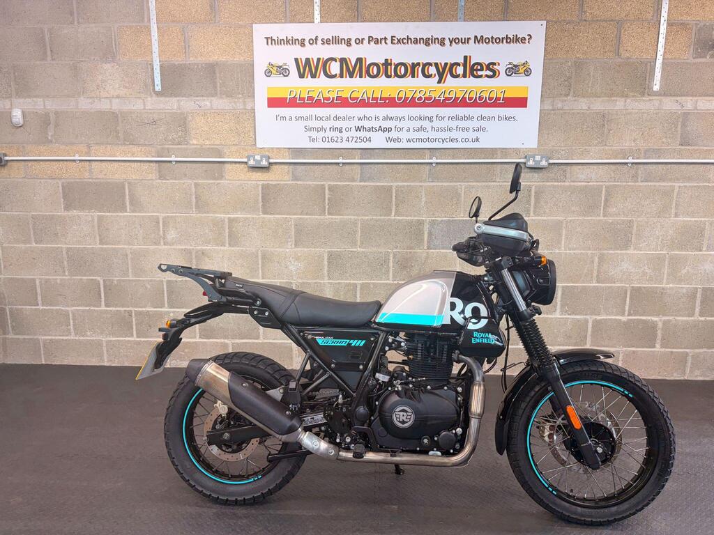 Royal Enfield Scram 411 Adventure 411 Euro 5
