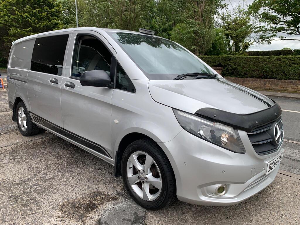 Mercedes-Benz Vito Combi Van 2.1 116 CDI Sport Crew Van G-Tronic+ RWD L2 Euro 6 (s/s) 5dr (LWB)