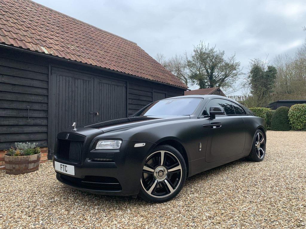 Rolls Royce Wraith Hire  Black  UK  Platinum Executive Travel