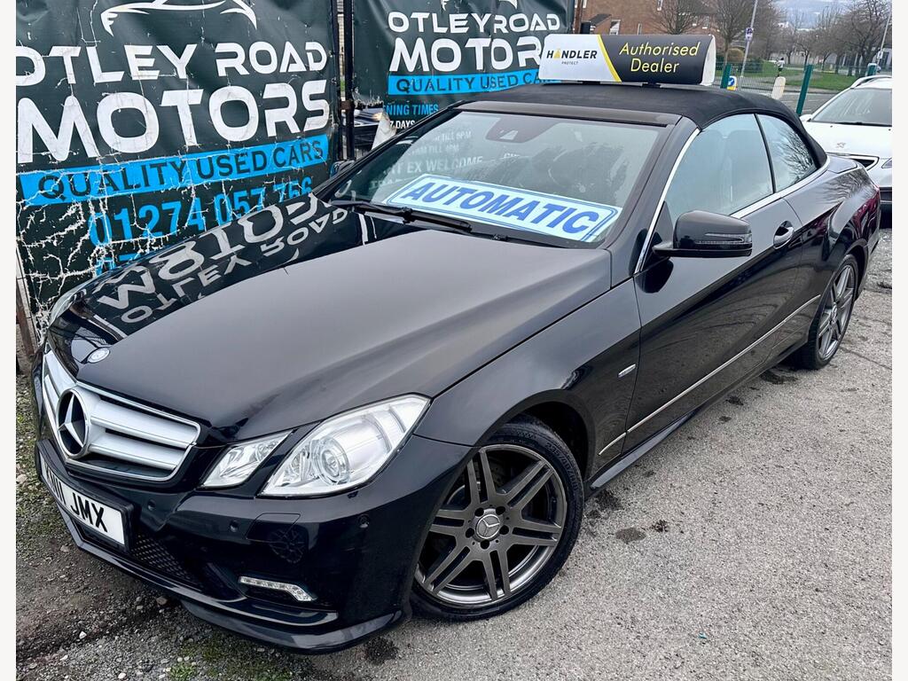 Mercedes-Benz E Class Convertible 2.1 E250 CDI BlueEfficiency Sport Cabriolet Tiptronic Euro 5 2dr