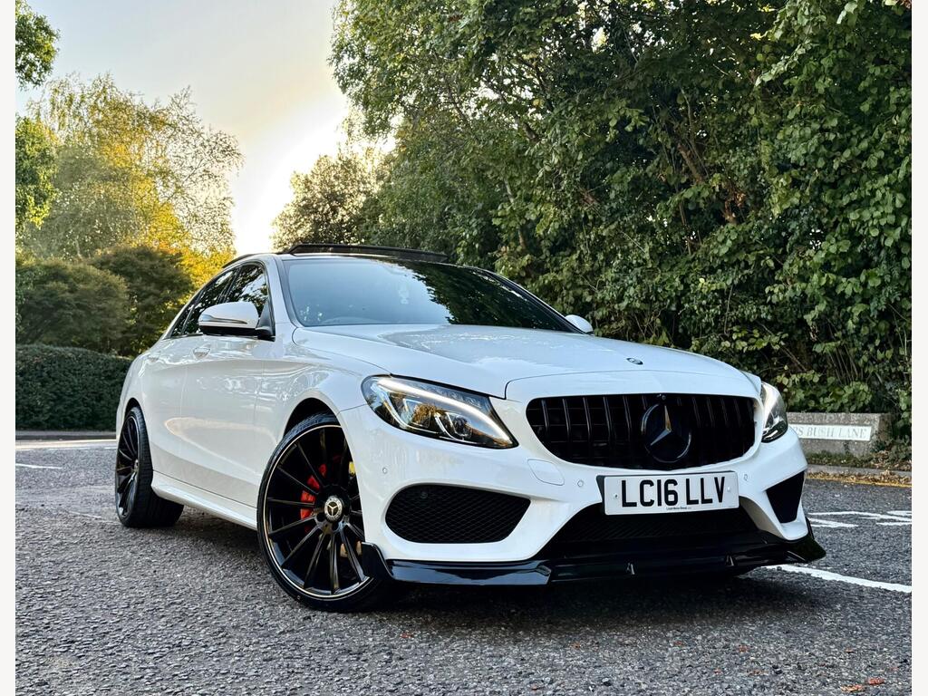 Mercedes-Benz C Class Saloon 2.1 C220d AMG Line (Premium Plus) 7G-Tronic+ Euro 6 (s/s) 4dr