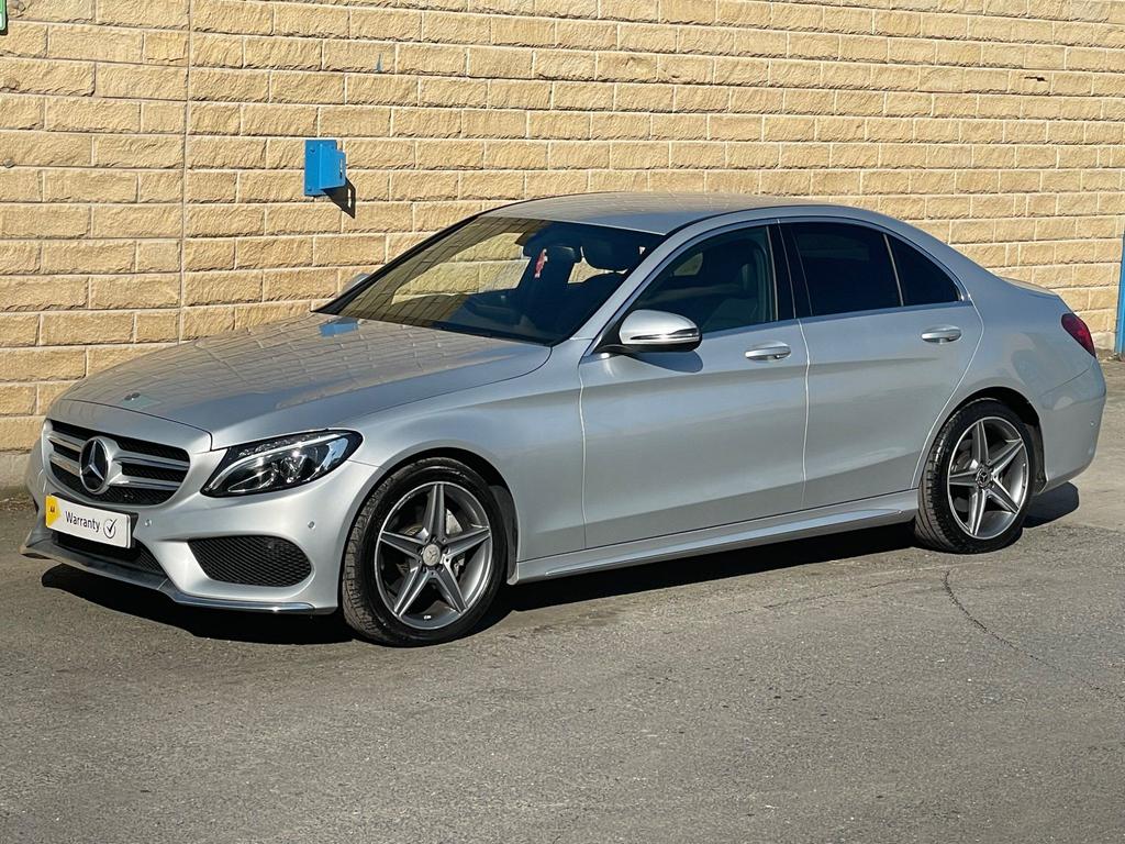 Used Mercedes-benz C Class Saloon 1.6 C200d Amg Line G-tronic+ Euro 6 ...