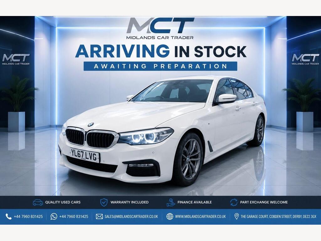 BMW 5 Series Saloon 2.0 520d M Sport Auto Euro 6 (s/s) 4dr