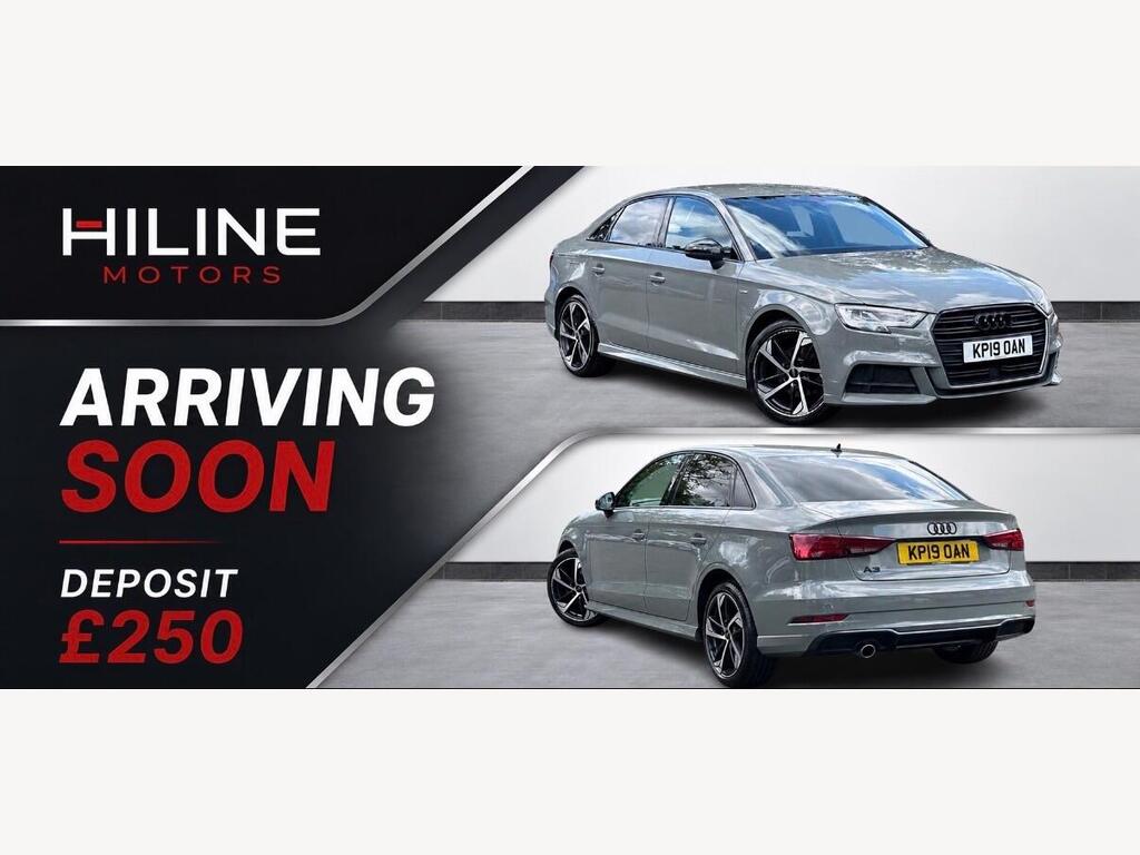Audi A3 Saloon 1.6 TDI 30 Black Edition S Tronic Euro 6 (s/s) 4dr