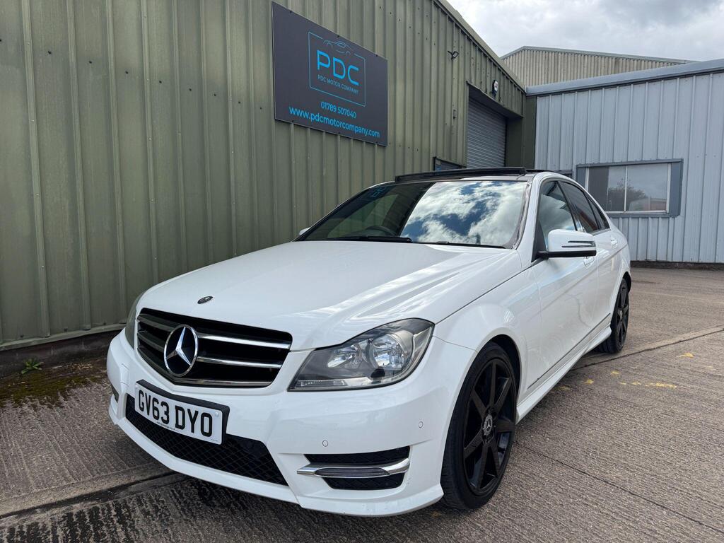 Mercedes-Benz C Class Saloon 2.1 C220 CDI AMG Sport Edition G-Tronic+ Euro 5 (s/s) 4dr