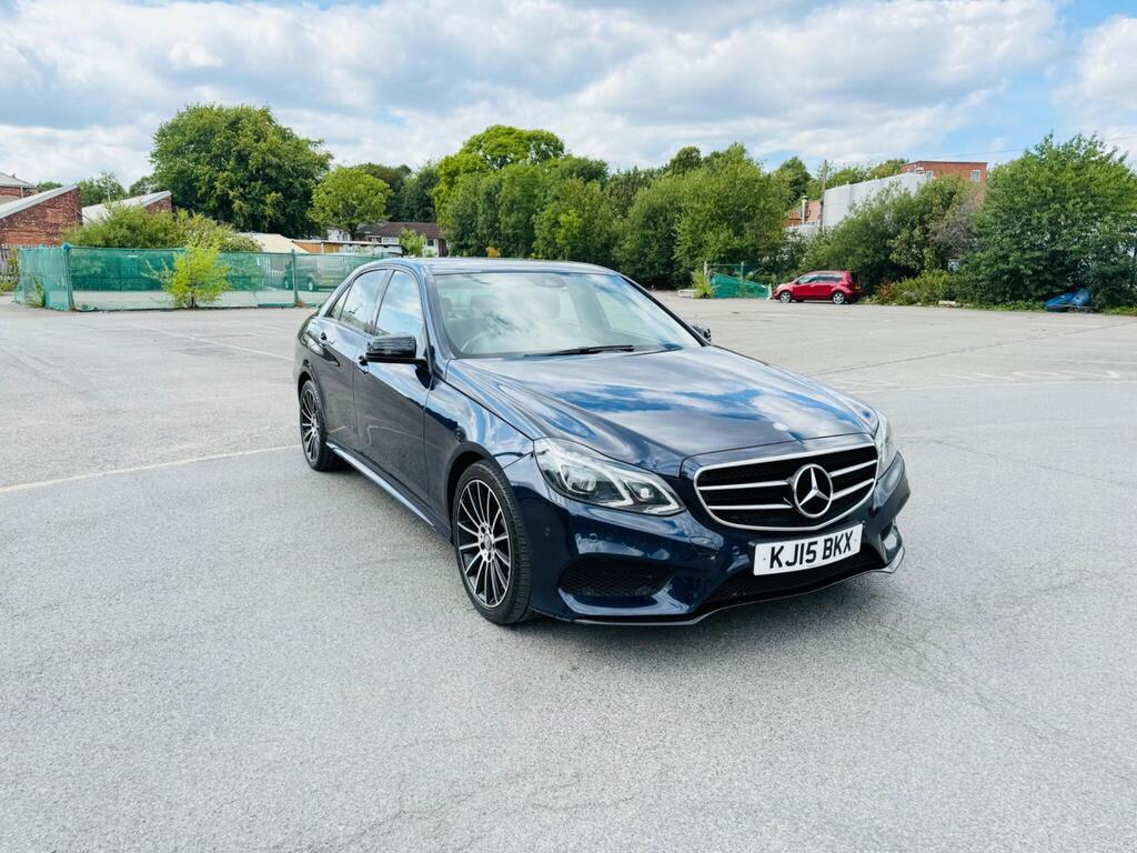 Mercedes-Benz E Class Saloon 2.1 E220 BlueTEC AMG Night Edition G-Tronic+ Euro 6 (s/s) 4dr