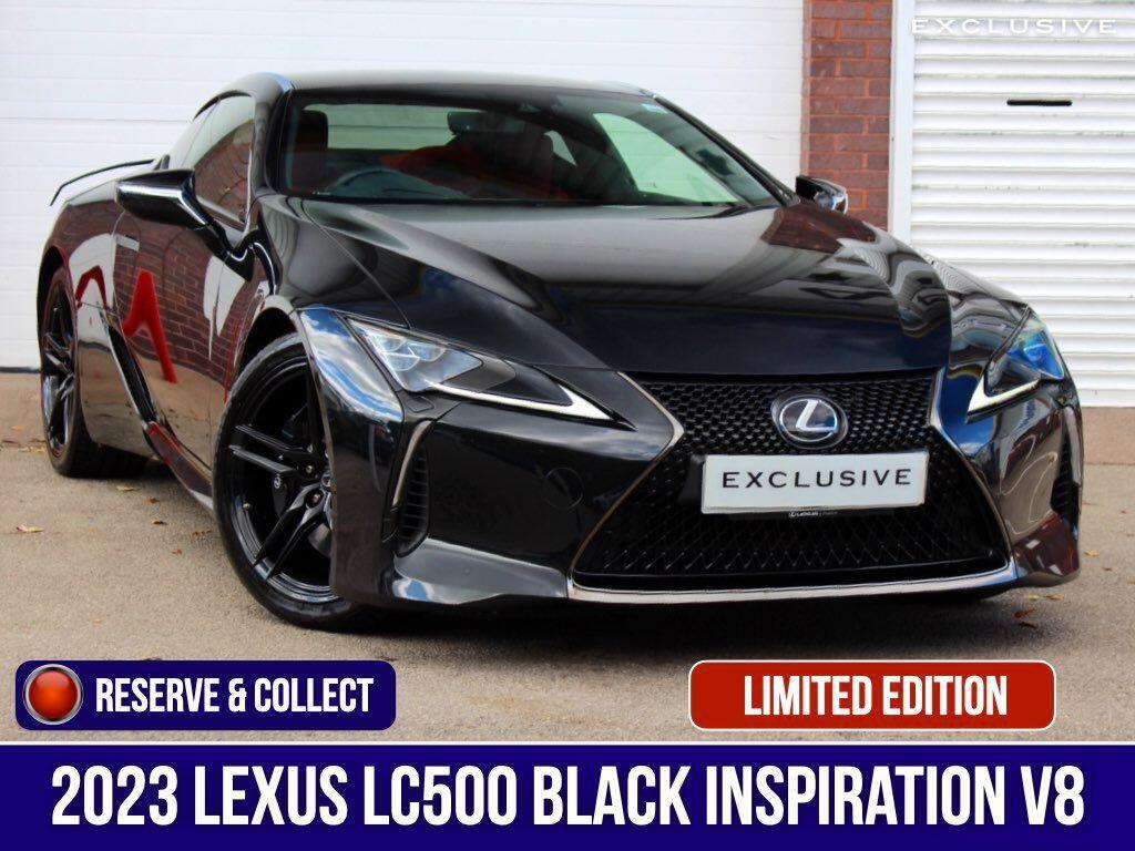 Lexus LC Coupe 5.0 500 V8 Black Inspiration Auto Euro 6 2dr