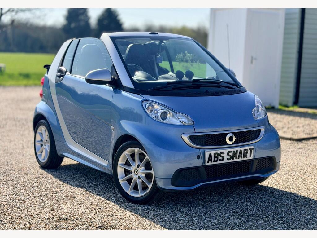 Smart fortwo Convertible 1.0 MHD Passion Cabriolet SoftTouch Euro 5 (s/s) 2dr