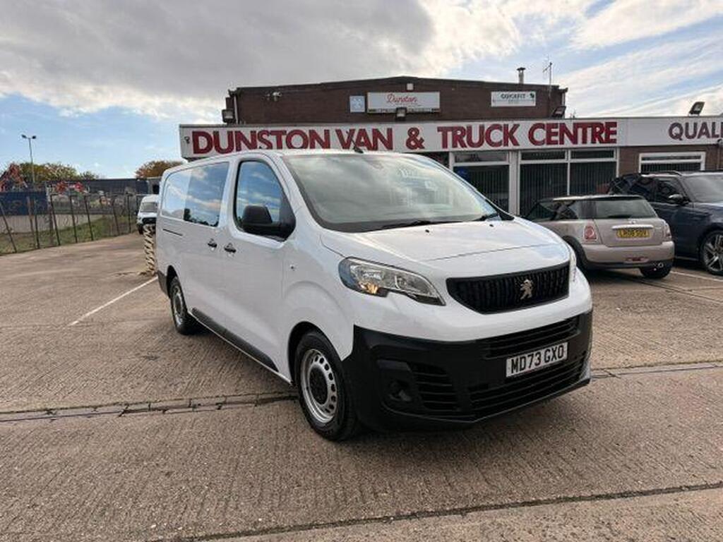 Peugeot Expert Combi Van 2.0 BlueHDi 1200 Professional Premium + Long Crew Van LWB Euro 6 6dr (6 Seat)
