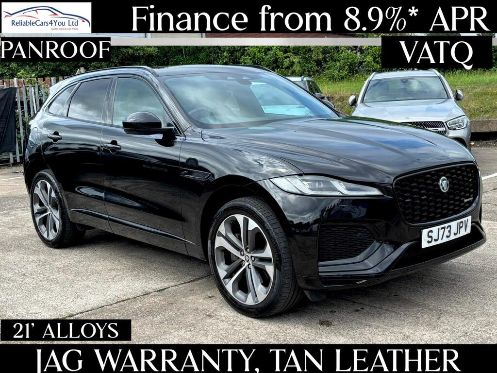 Jaguar F-PACE SUV 2.0 D200 MHEV R-Dynamic HSE Black Auto AWD Euro 6 (s/s) 5dr
