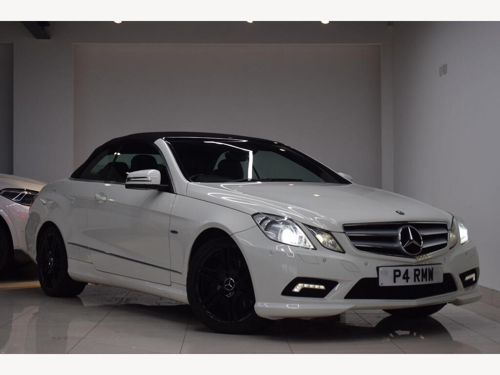 Mercedes-Benz E Class Convertible 3.0 E350 CDI V6 BlueEfficiency Sport Cabriolet G-Tronic Euro 5 2dr