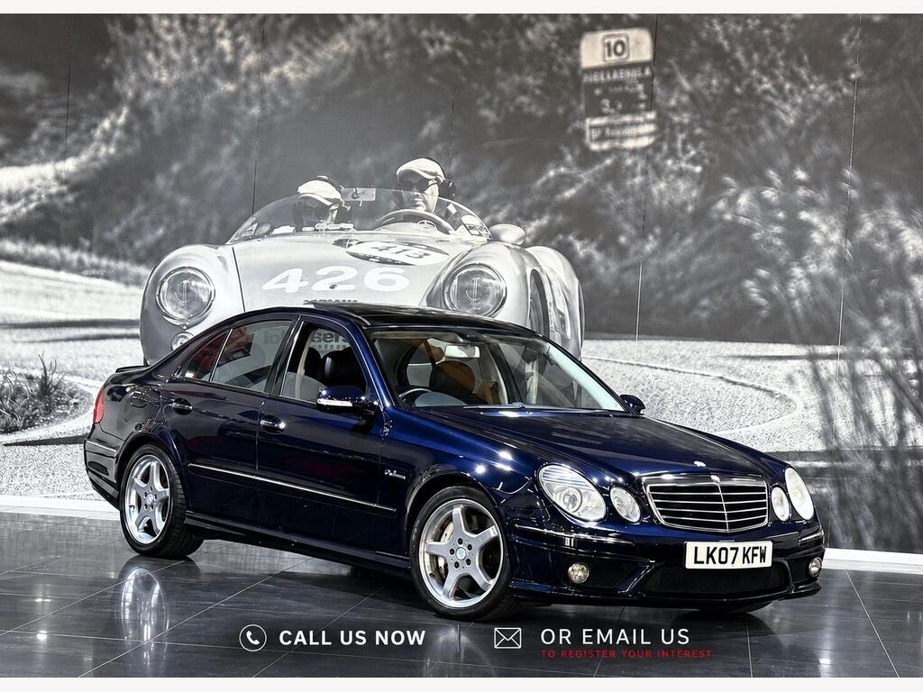 Mercedes-Benz E Class Saloon 6.2 E63 AMG G-Tronic 4dr