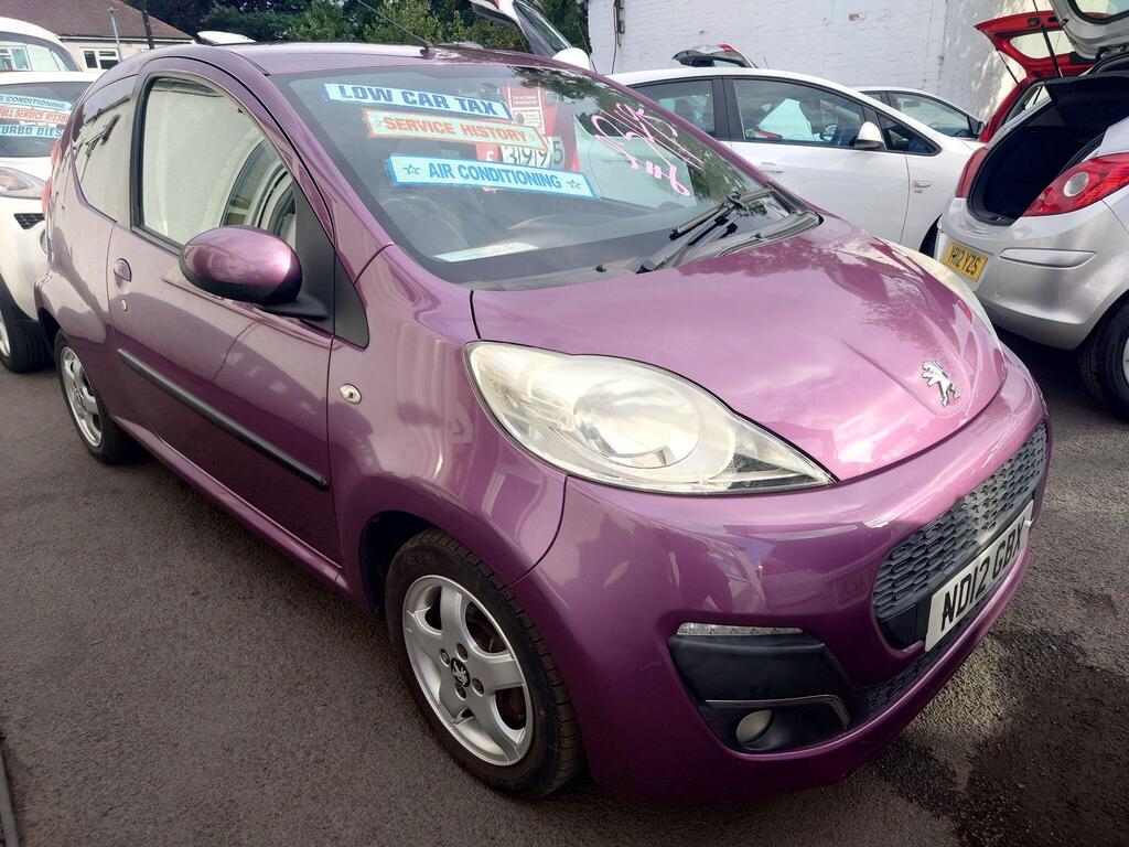 Peugeot 107 Hatchback 1.0 12V Allure Euro 5 3dr