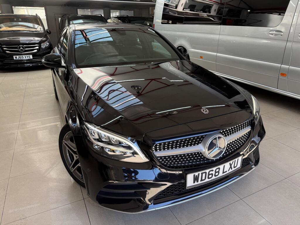 Mercedes-Benz C Class Saloon 1.5 C200 MHEV EQ Boost AMG Line G-Tronic+ Euro 6 (s/s) 4dr