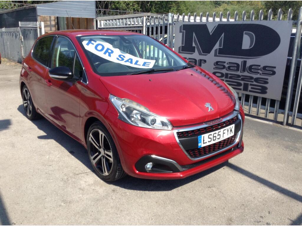 Peugeot 208 Hatchback 1.2 PureTech GT Line Euro 6 (s/s) 5dr