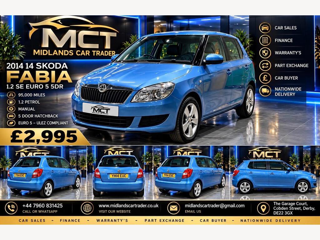 Skoda Fabia Hatchback 1.2 SE Euro 5 5dr