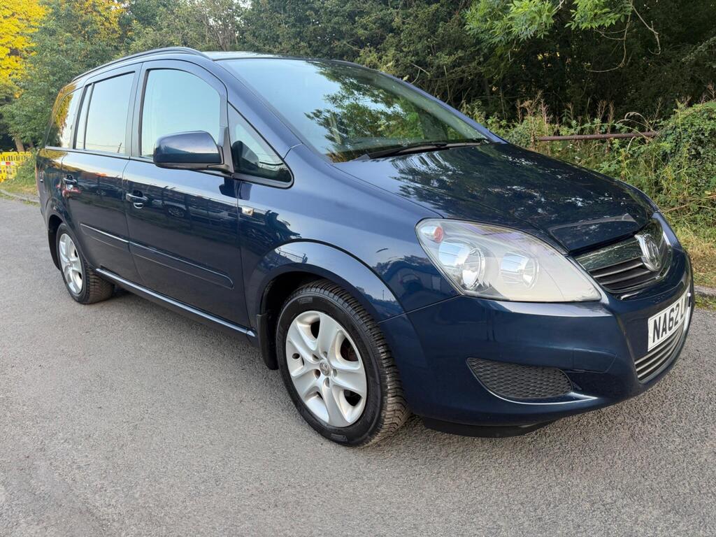Vauxhall Zafira MPV 1.6 16V Exclusiv Euro 5 5dr