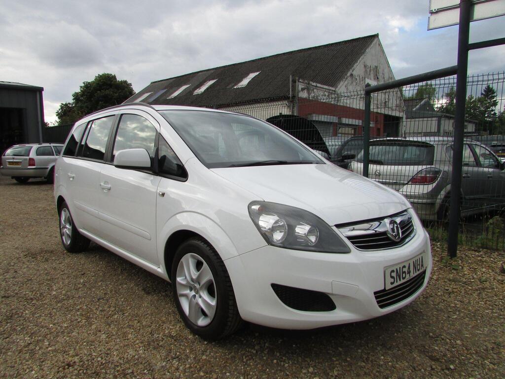 Vauxhall Zafira MPV 1.8 16V Exclusiv Euro 5 5dr